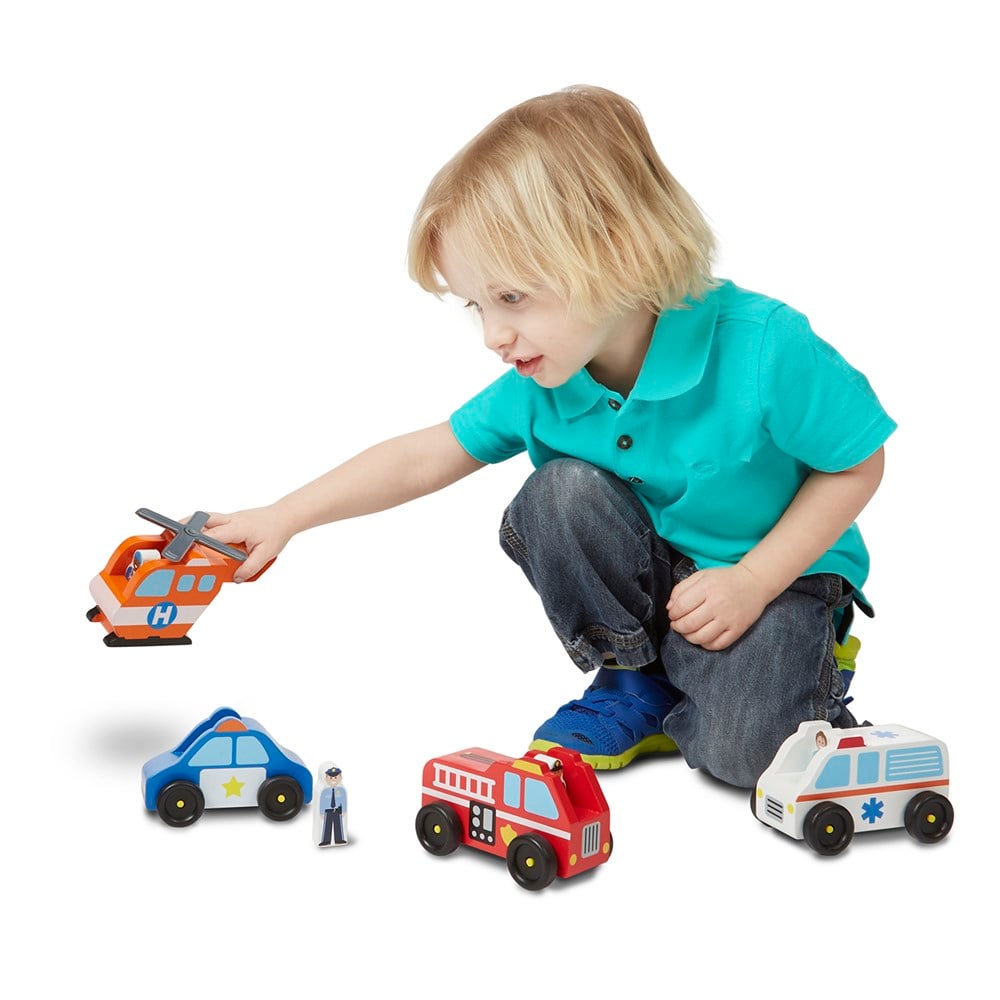 Melissa and Doug AHŞAP ACİL YARDIM ARAÇLARI