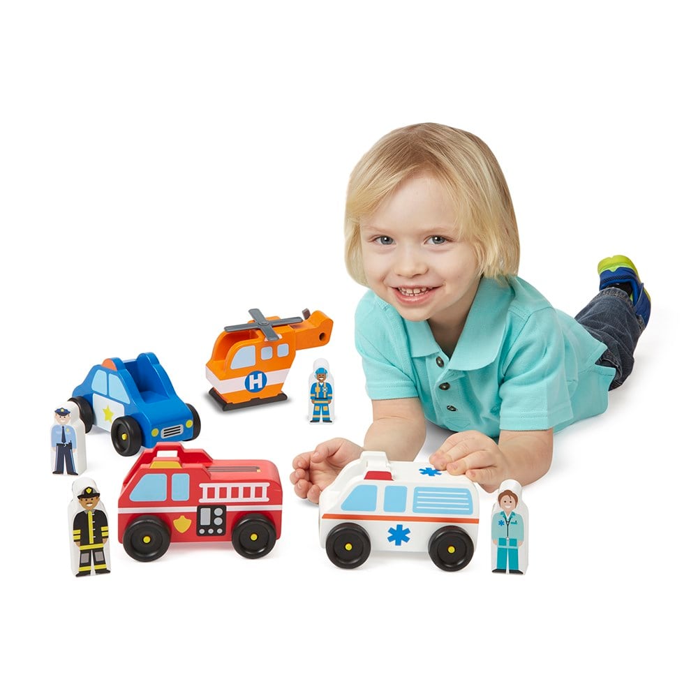 Melissa and Doug AHŞAP ACİL YARDIM ARAÇLARI