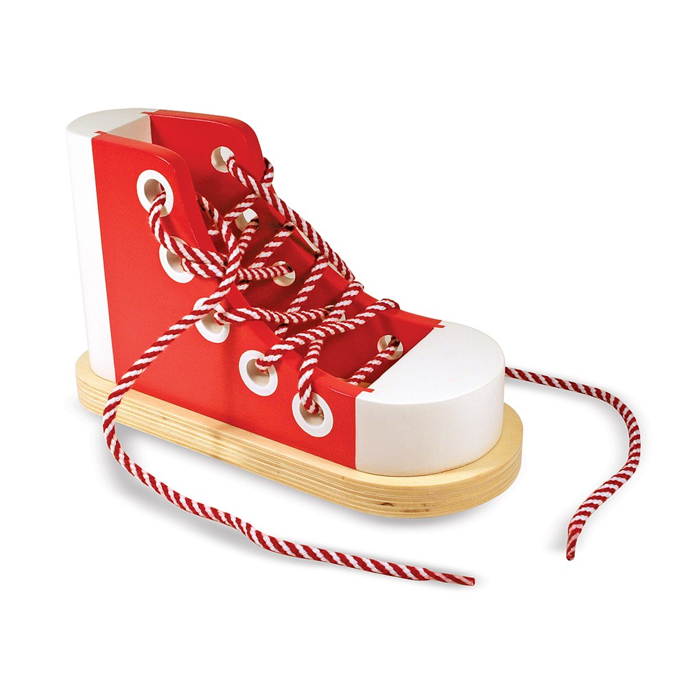 Melissa and Doug AHŞAP AYAKKABI BAĞLAMA