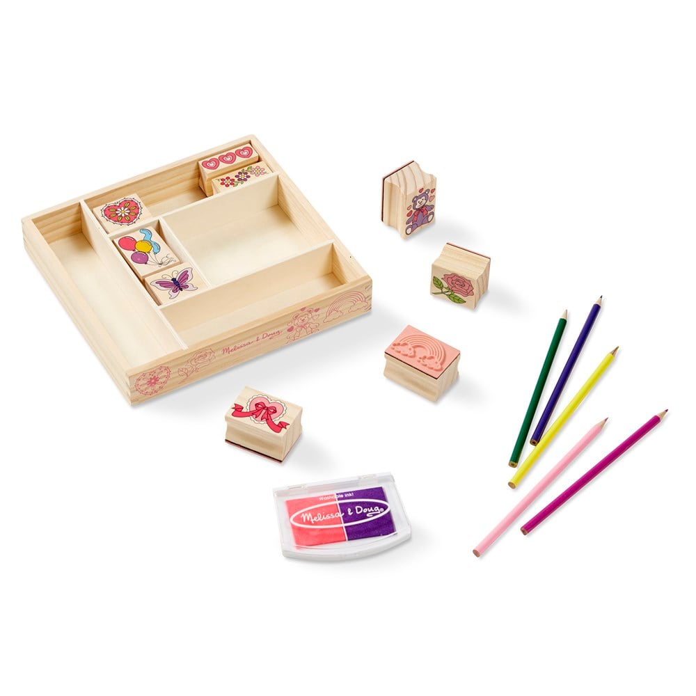 Melissa and Doug AHŞAP BASKI SETİ - ARKADAŞLIK