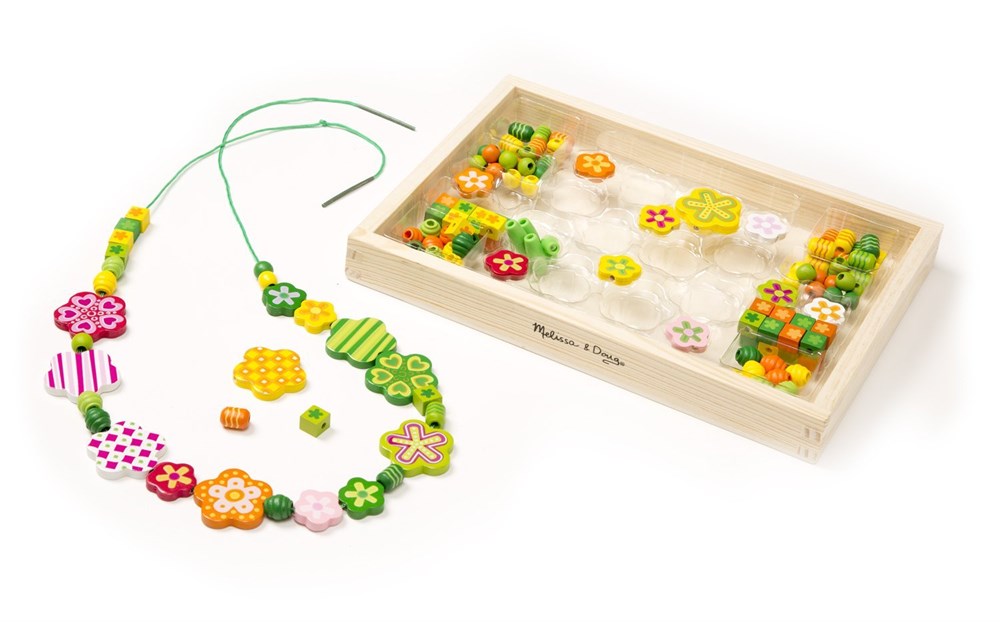 Melissa and Doug AHŞAP BONCUK DİZME - ÇİÇEĞİN GÜCÜ
