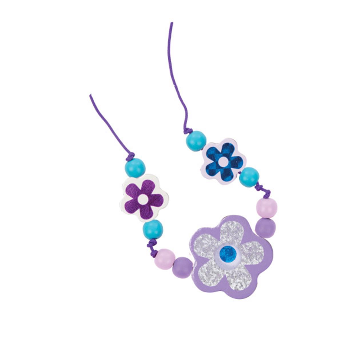 Melissa and Doug Ahşap Boncuk Dizme -Parıldayan Çiçekler