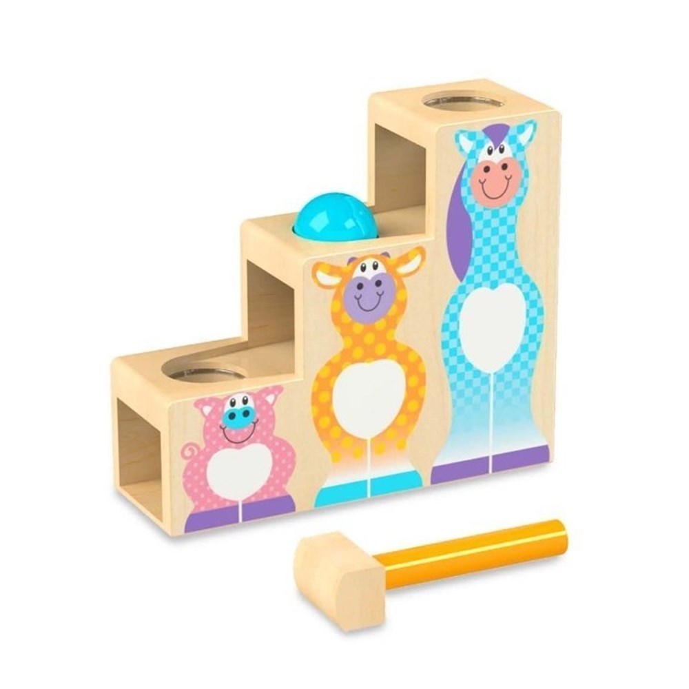 Melissa and Doug AHŞAP ÇAK YUVARLA-BASAMAKLAR