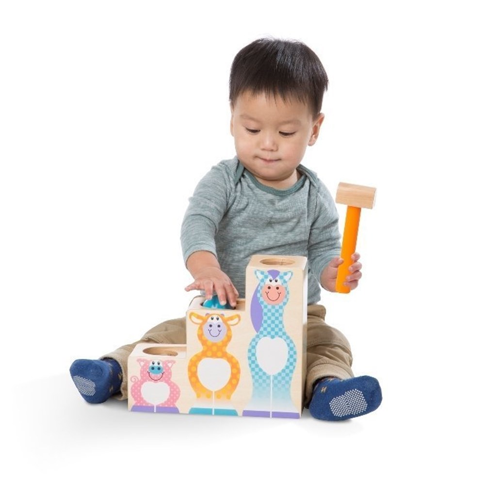 Melissa and Doug AHŞAP ÇAK YUVARLA-BASAMAKLAR