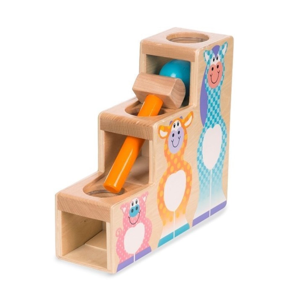 Melissa and Doug AHŞAP ÇAK YUVARLA-BASAMAKLAR