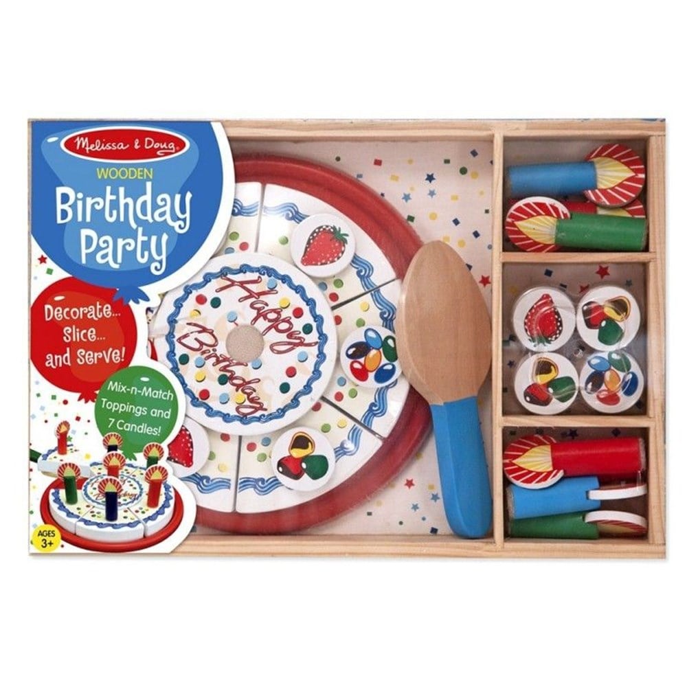 Melissa and Doug AHŞAP DOĞUM GÜNÜ PARTİSİ