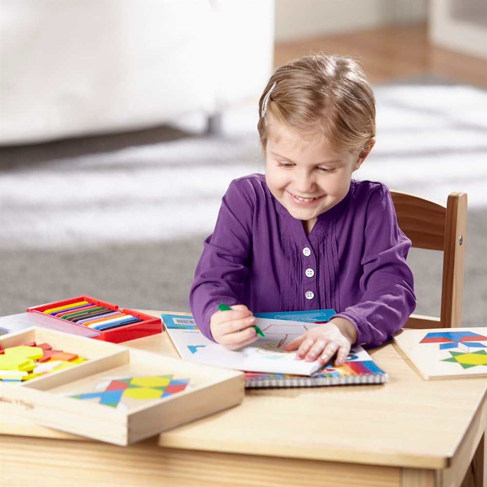 Melissa and Doug AHŞAP GELİŞMİŞ ŞEKİL BULMACA