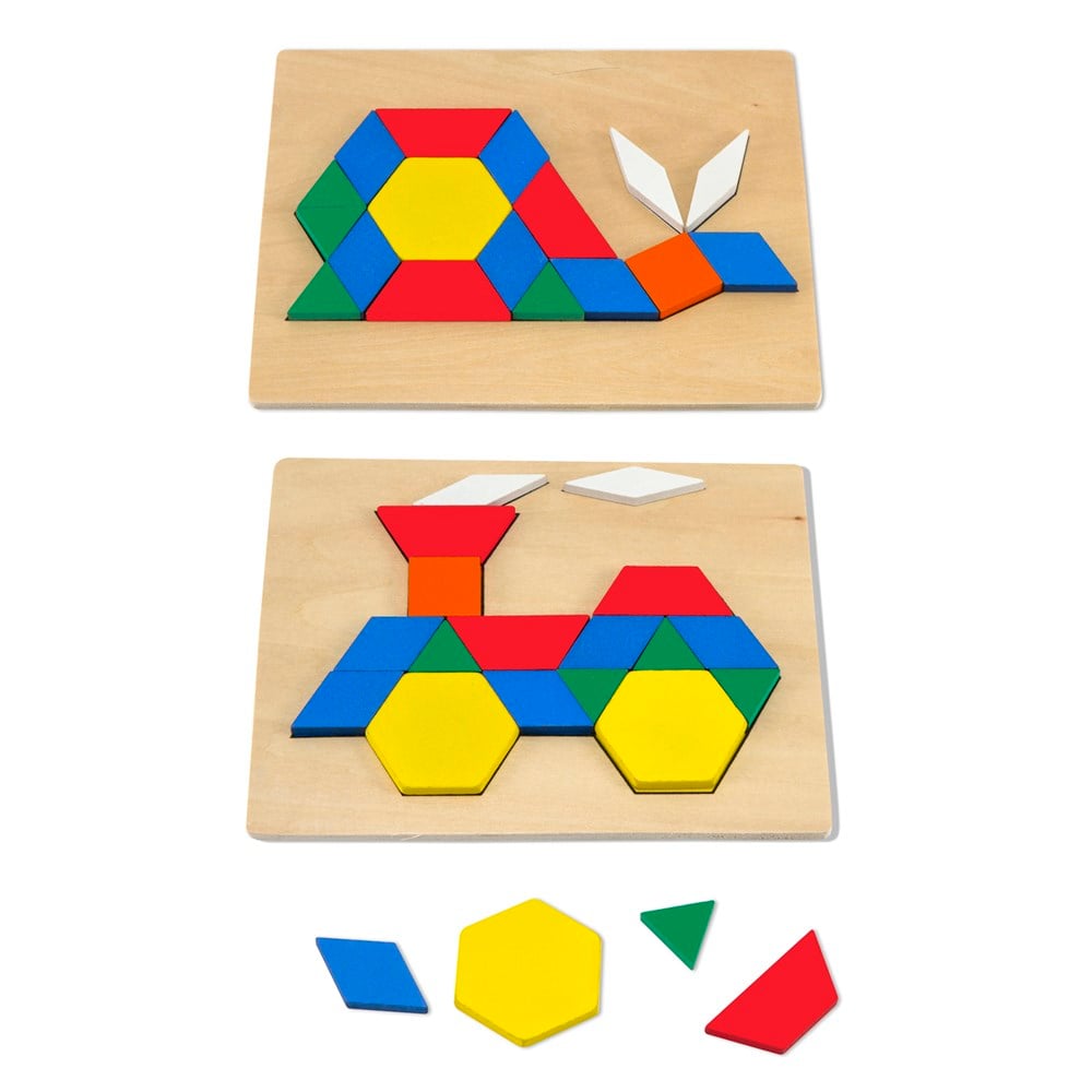 Melissa and Doug AHŞAP GELİŞMİŞ ŞEKİL BULMACA