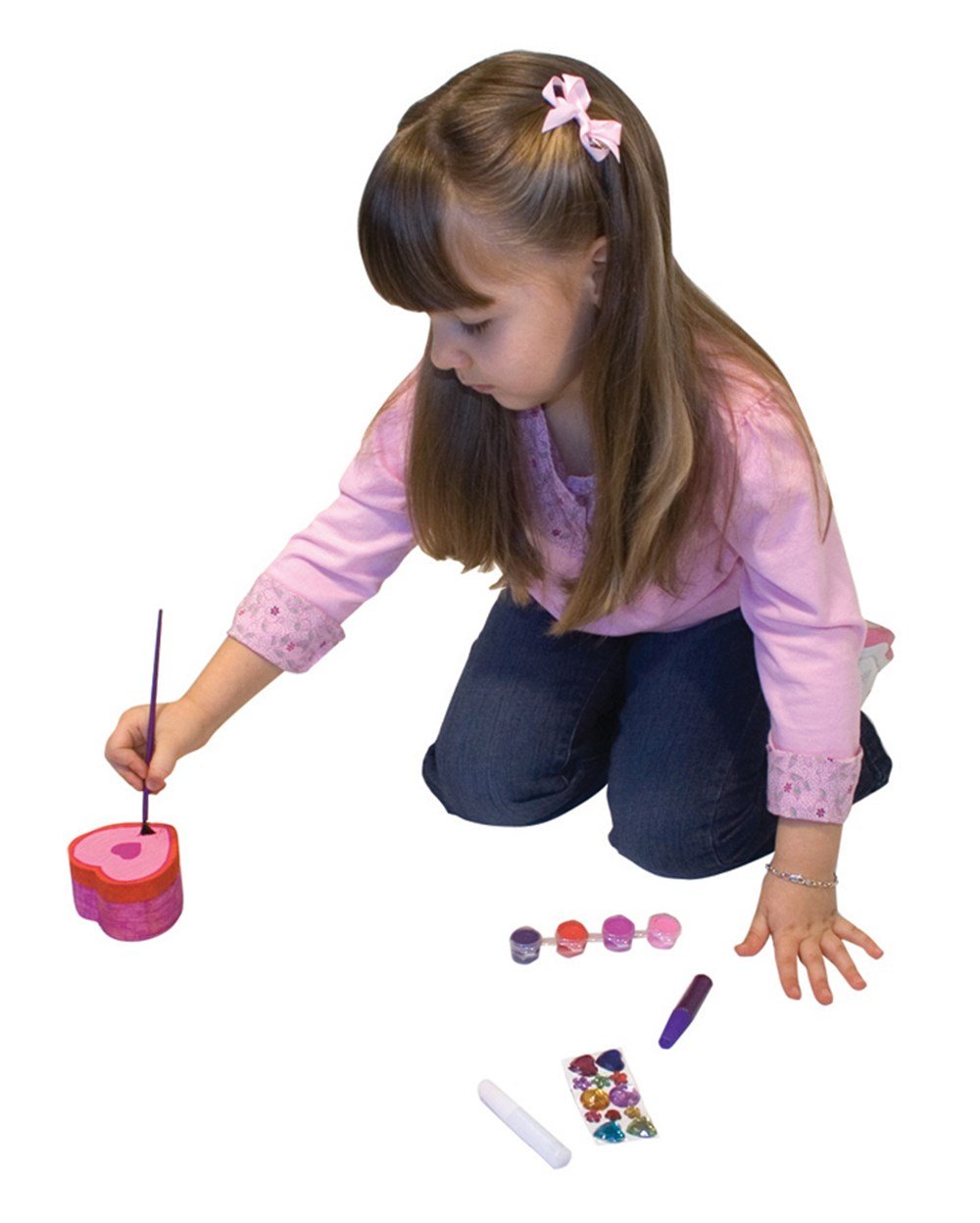 Melissa and Doug AHŞAP KALP KUTU - SEN YAP SEN OYNA 