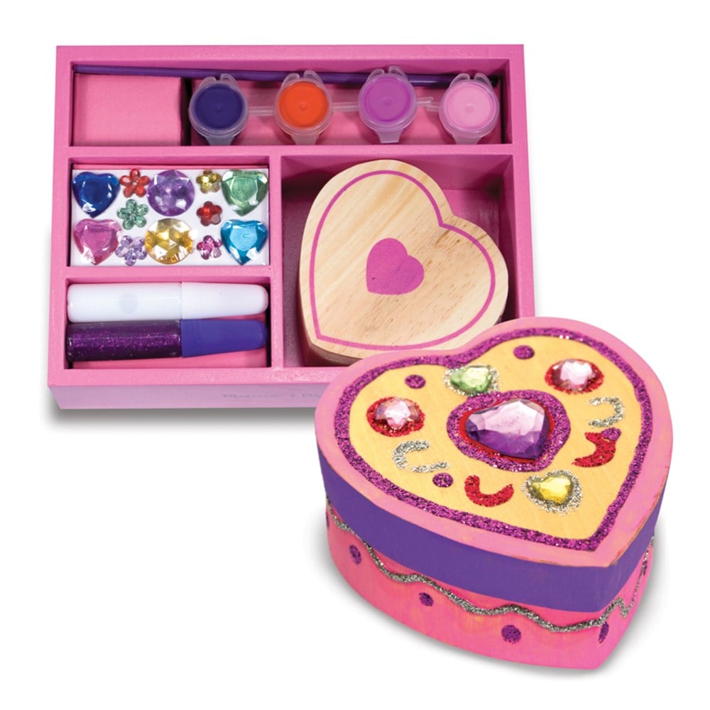 Melissa and Doug AHŞAP KALP KUTU - SEN YAP SEN OYNA 