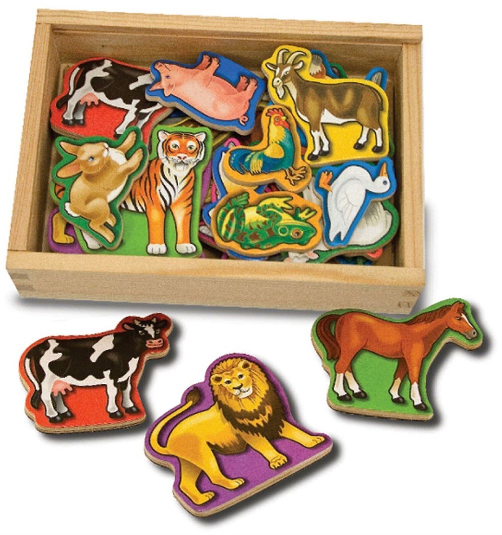 Melissa and Doug AHŞAP MIKNATISLI - HAYVANLAR