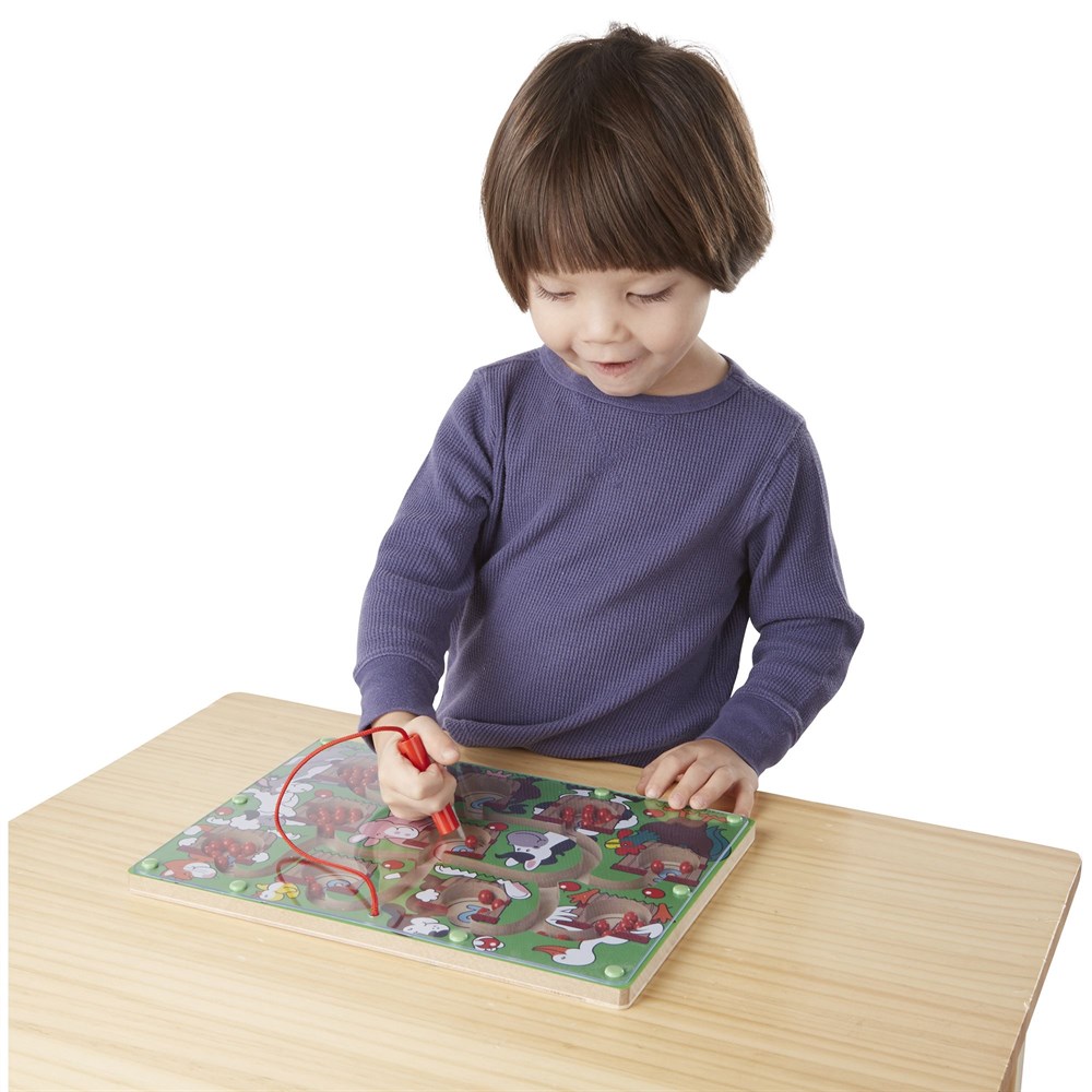 Melissa and Doug AHŞAP MIKNATISLI LABİRENT YAPBOZ - SAYILAR
