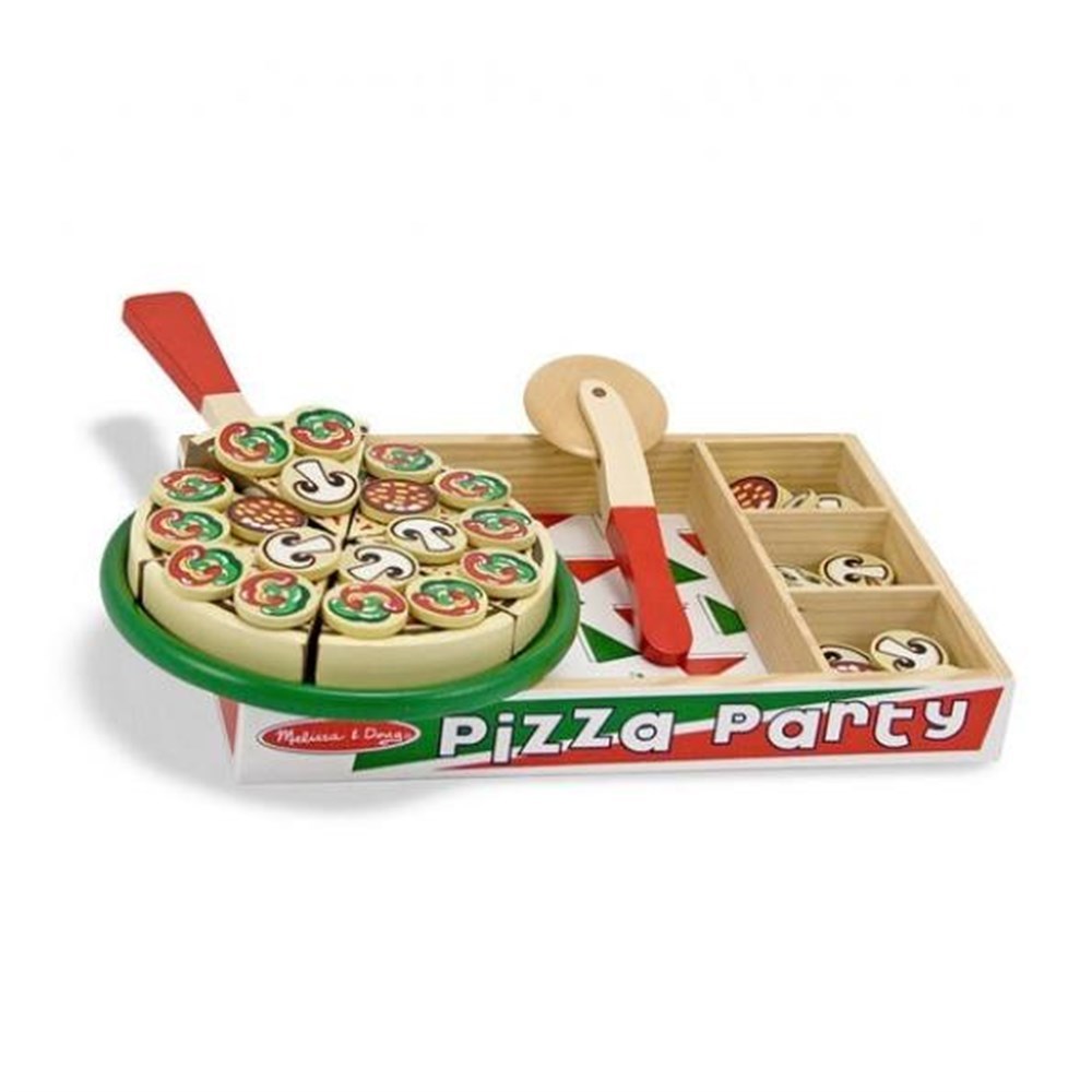 Melissa and Doug AHŞAP PİZZA PARTİSİ
