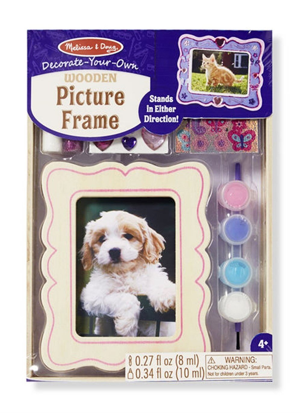 Melissa and Doug AHŞAP RESİM ÇERÇEVESİ - SEN YAP SEN OYNA 