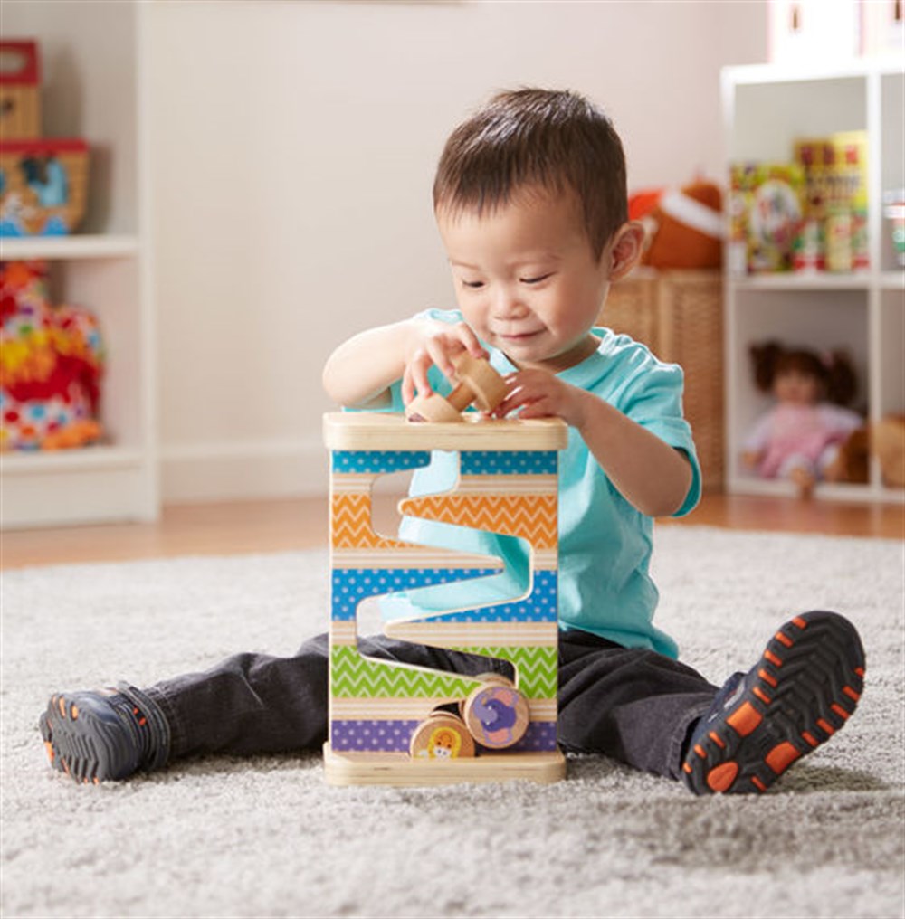 Melissa and Doug AHŞAP SAFARİ ZİG - ZAG KULE