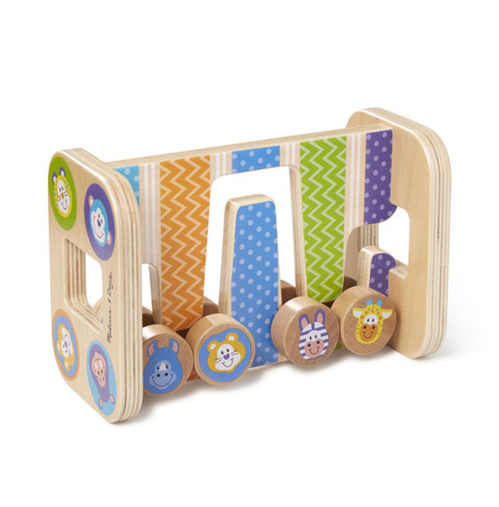 Melissa and Doug AHŞAP SAFARİ ZİG - ZAG KULE
