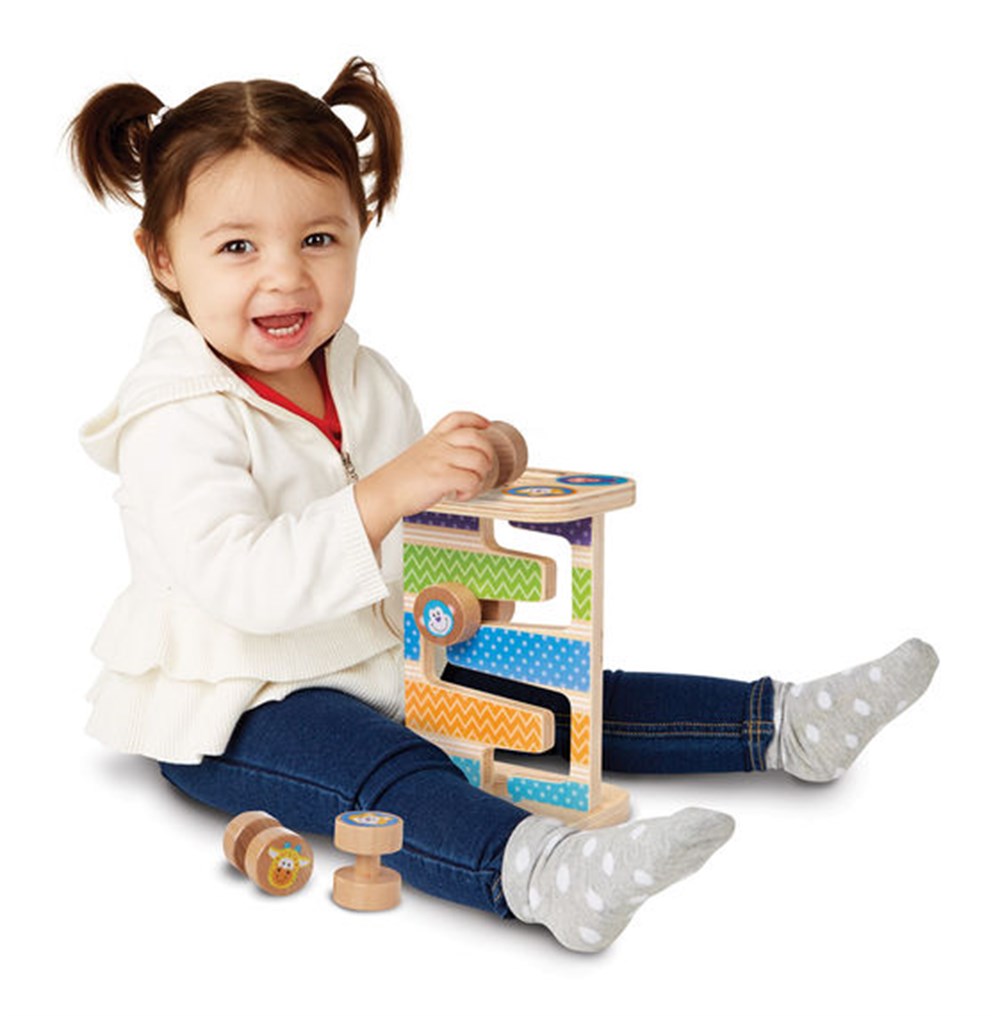Melissa and Doug AHŞAP SAFARİ ZİG - ZAG KULE
