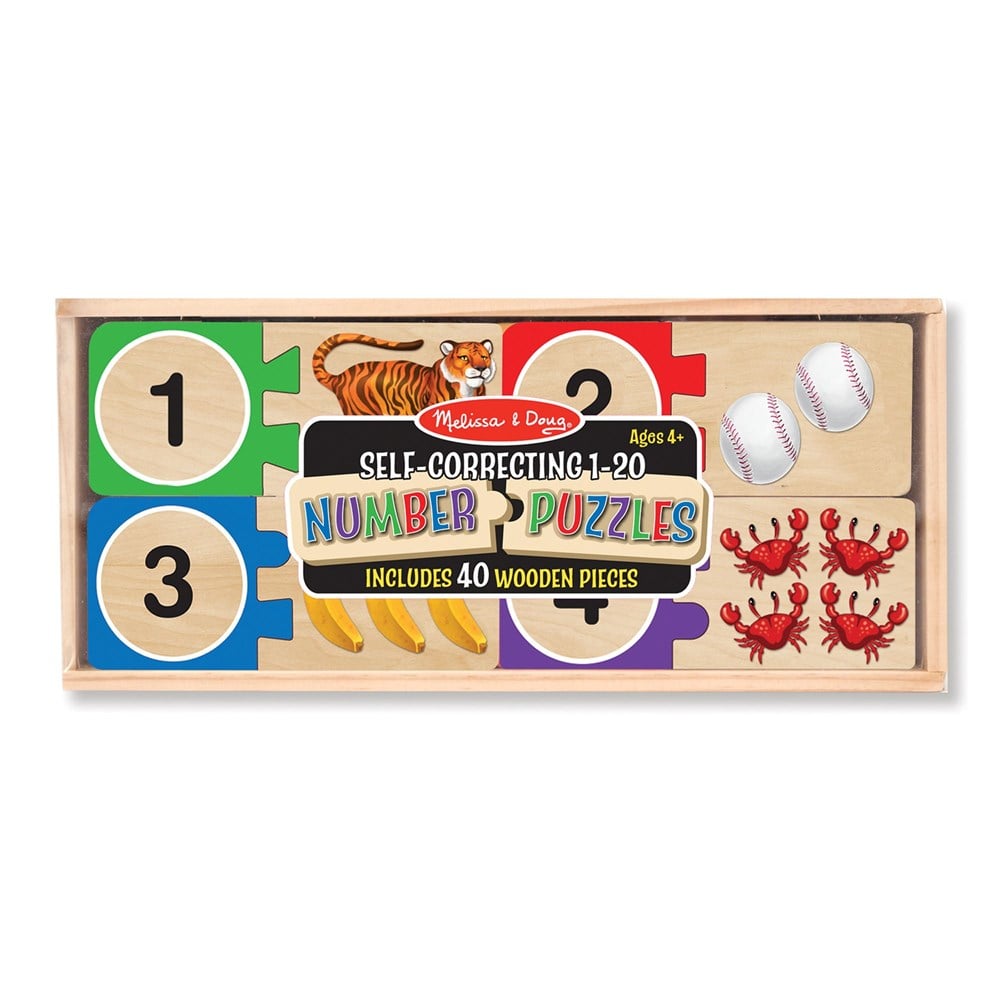 Melissa and Doug AHŞAP SAYILAR EŞLEŞTİRME YAPBOZU 