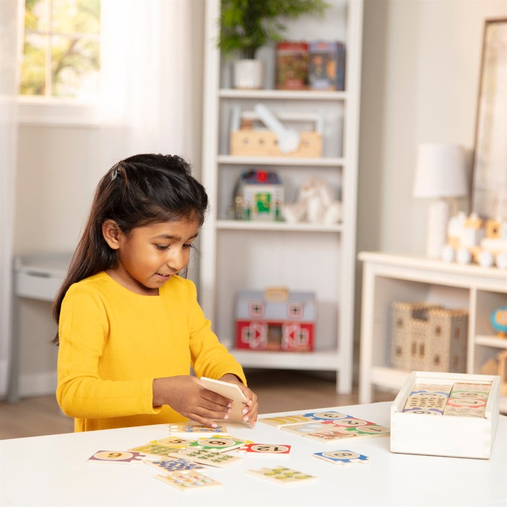 Melissa and Doug AHŞAP SAYILAR EŞLEŞTİRME YAPBOZU 