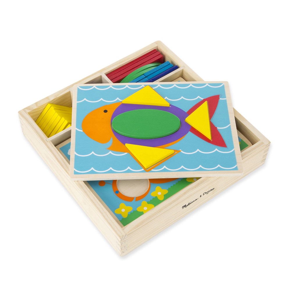 Melissa and Doug AHŞAP ŞEKİL BULMACA