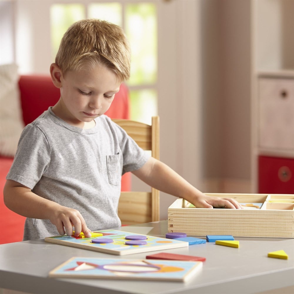 Melissa and Doug AHŞAP ŞEKİL BULMACA