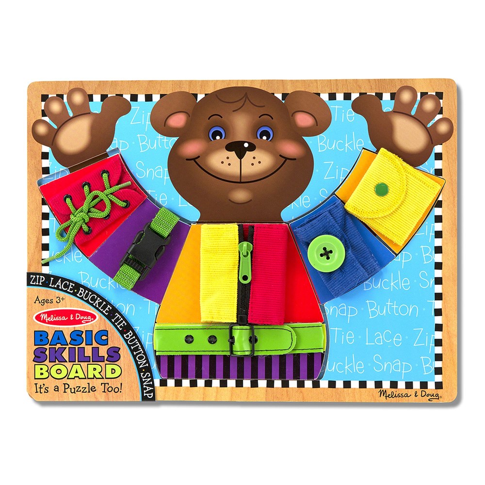 Melissa and Doug AHŞAP TEMEL BECERİ GELİŞTİRME TAHTASI
