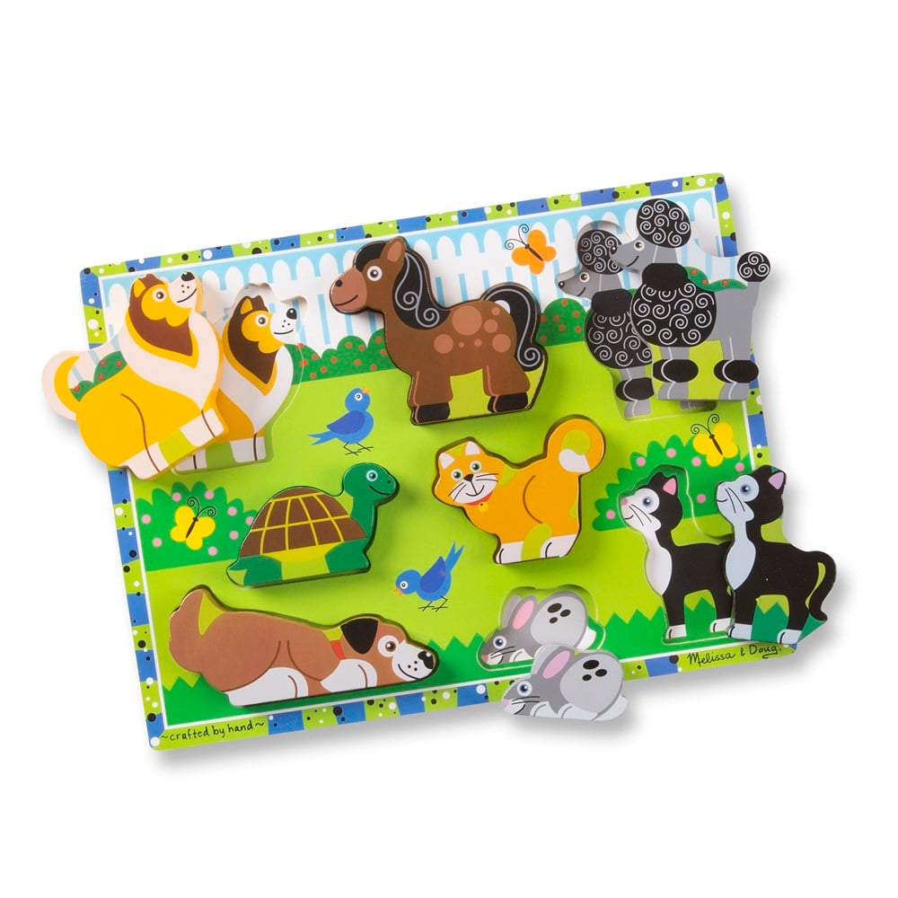 Melissa and Doug AHŞAP TOMBUL YAPBOZ - EVCİL HAYVANLAR