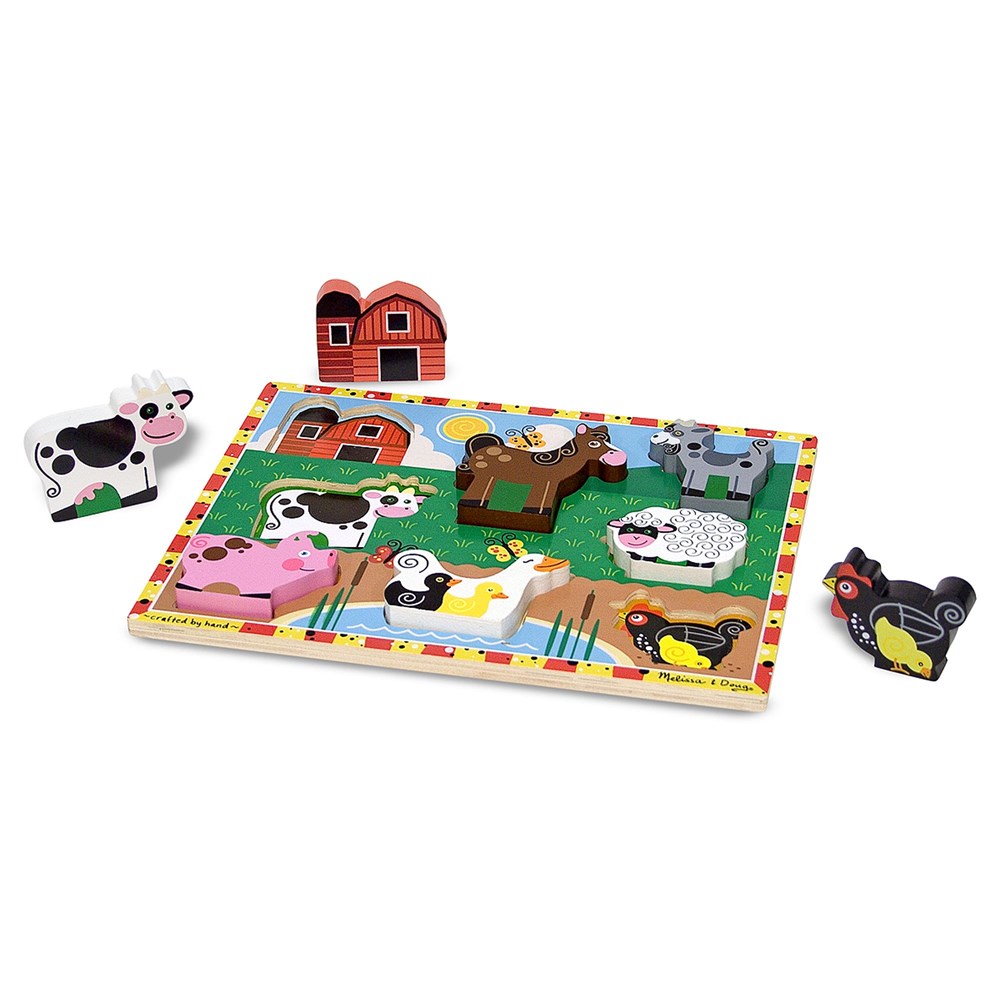 Melissa and Doug AHŞAP TOMBUL YAPBOZ - ÇİFTLİK