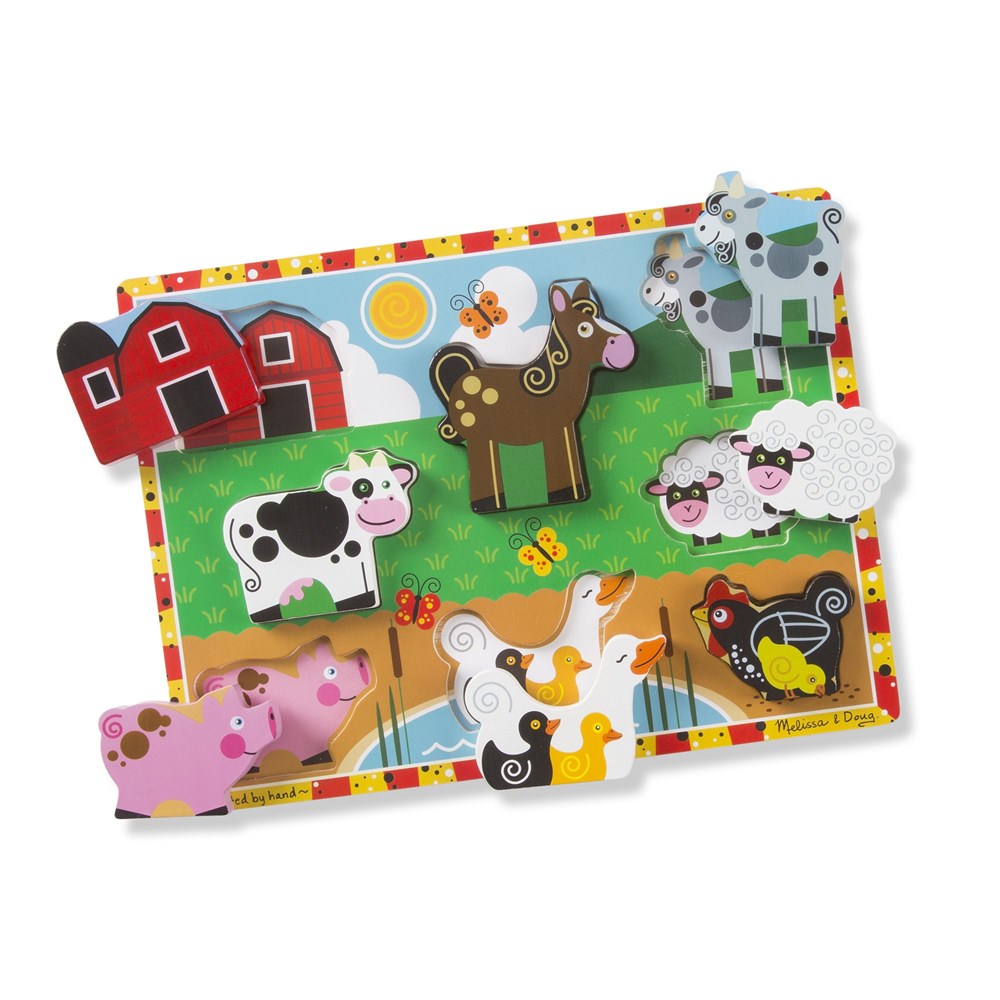 Melissa and Doug AHŞAP TOMBUL YAPBOZ - ÇİFTLİK