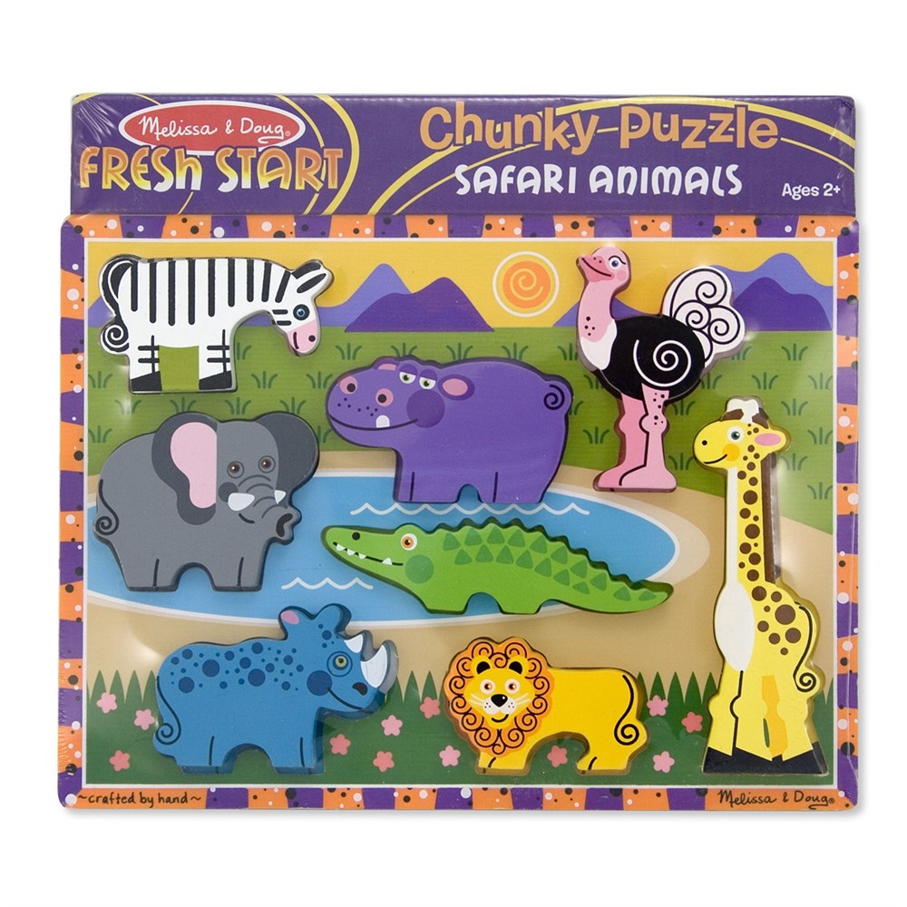 Melissa and Doug AHŞAP TOMBUL YAPBOZ - SAFARİ
