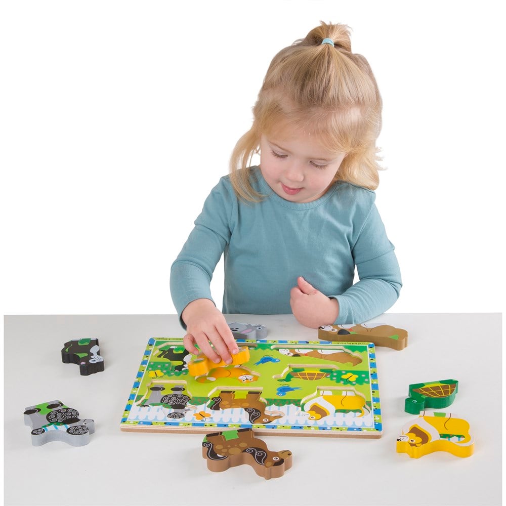 Melissa and Doug AHŞAP TOMBUL YAPBOZ - EVCİL HAYVANLAR