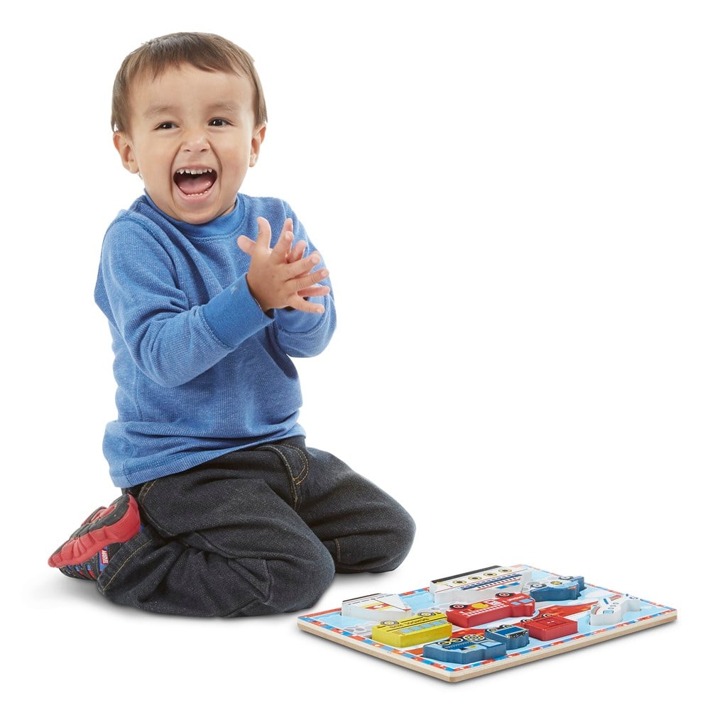 Melissa and Doug AHŞAP TOMBUL YAPBOZ - ARAÇLAR