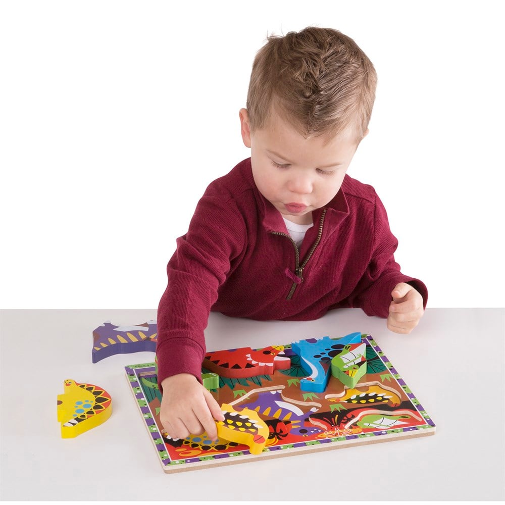 Melissa and Doug AHŞAP TOMBUL YAPBOZ -DİNOZORLAR