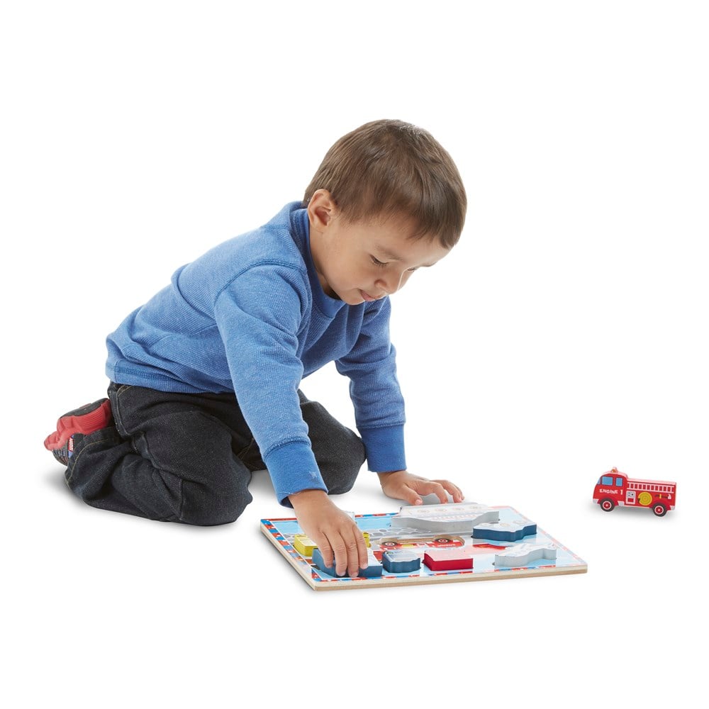 Melissa and Doug AHŞAP TOMBUL YAPBOZ - ARAÇLAR
