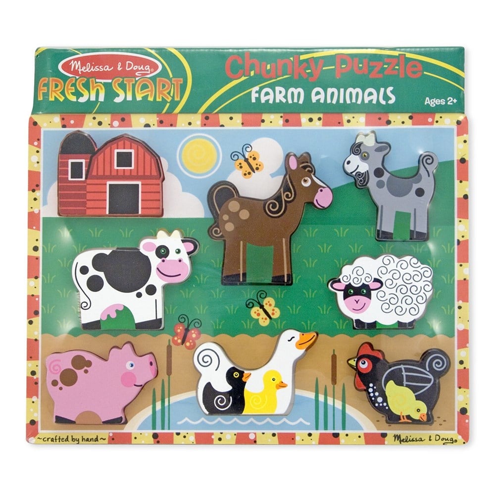 Melissa and Doug AHŞAP TOMBUL YAPBOZ - ÇİFTLİK