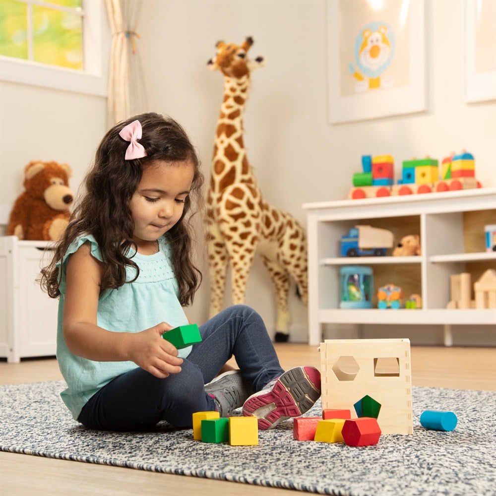 Melissa and Doug AHŞAPKÜP ŞEKİL BULMACA