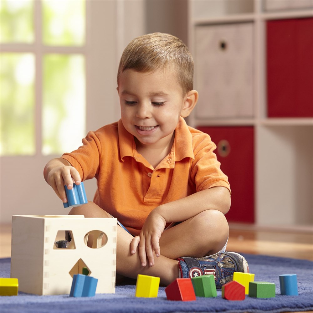 Melissa and Doug AHŞAPKÜP ŞEKİL BULMACA