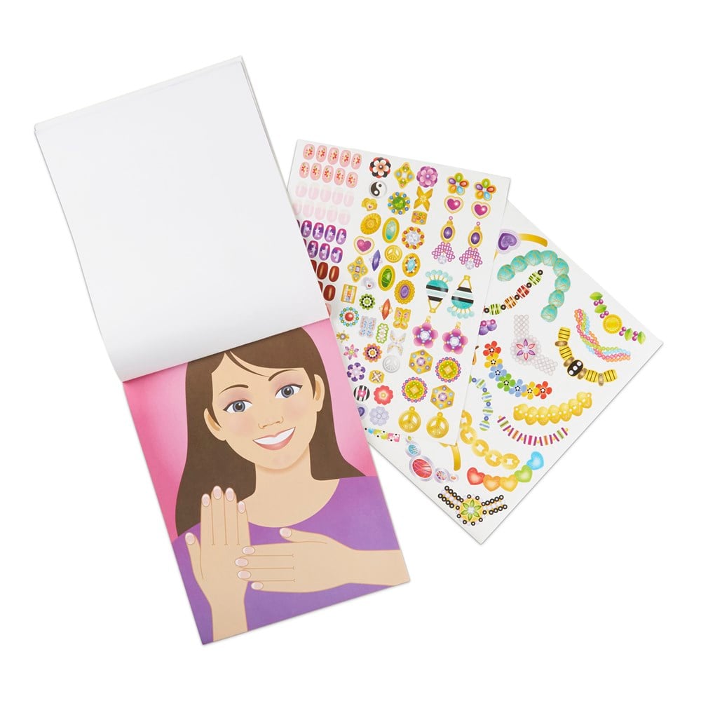 Melissa and Doug ÇIKARTMA KİTABI - TAKILAR & OJELER