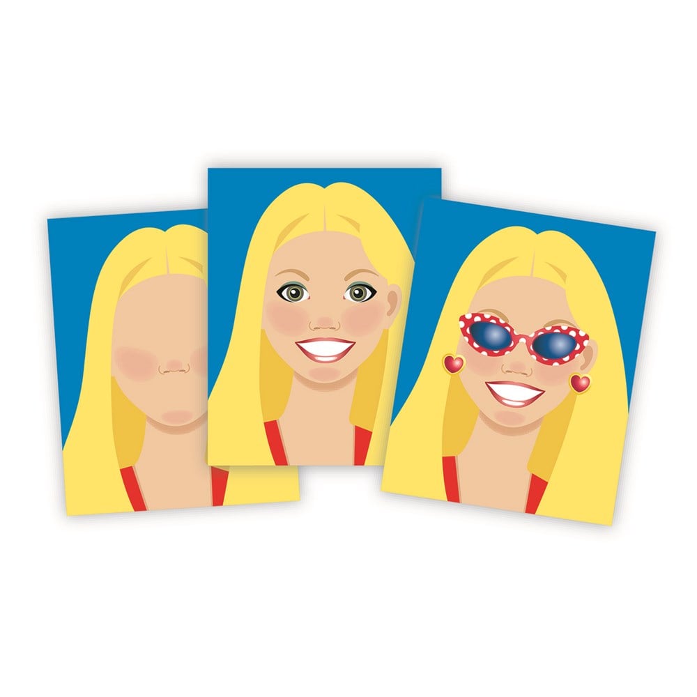 Melissa and Doug ÇIKARTMA KİTABI - YÜZLER
