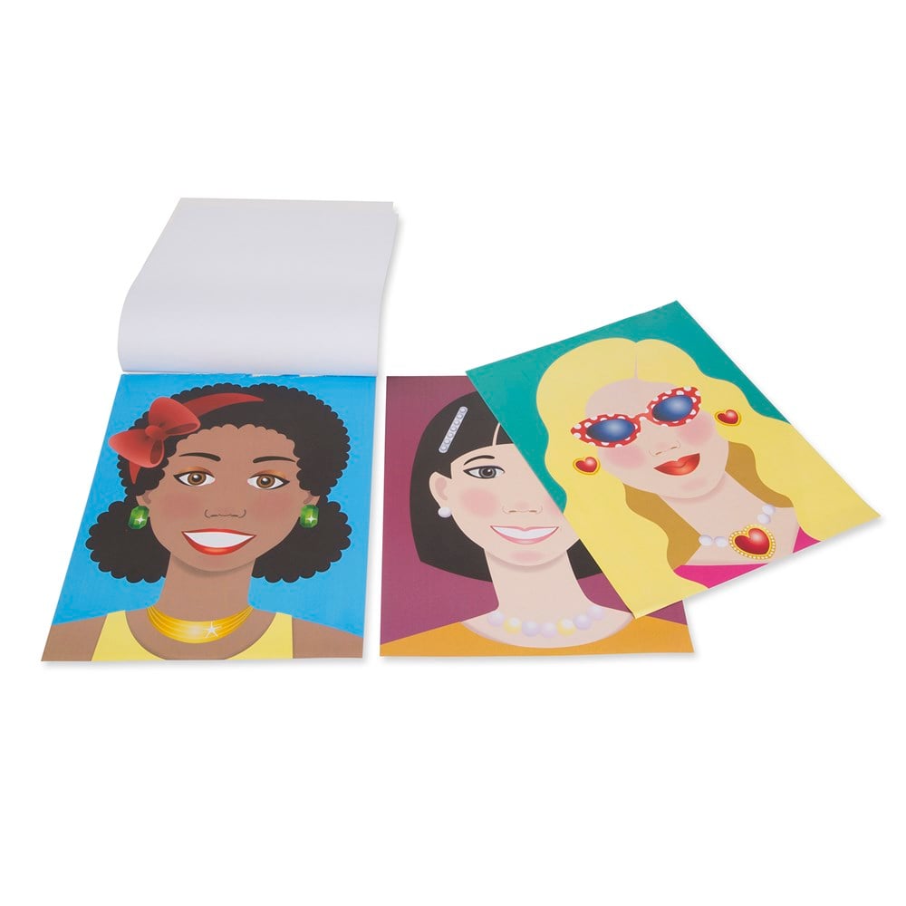 Melissa and Doug ÇIKARTMA KİTABI - YÜZLER
