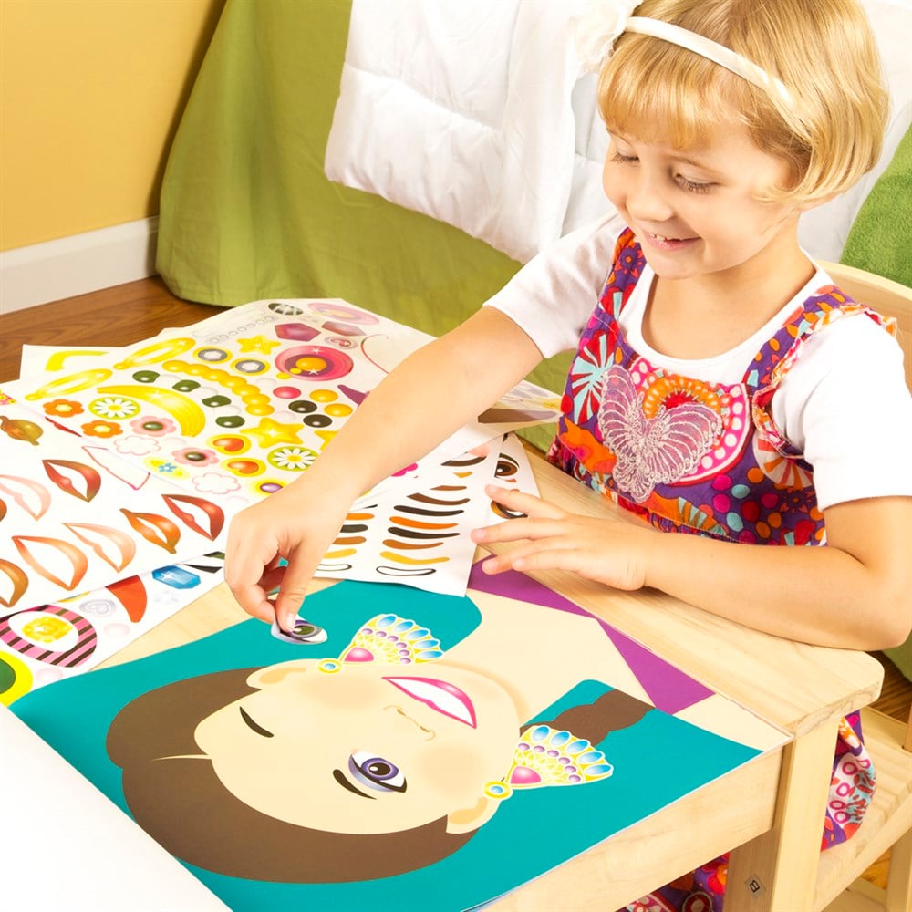 Melissa and Doug ÇIKARTMA KİTABI - YÜZLER