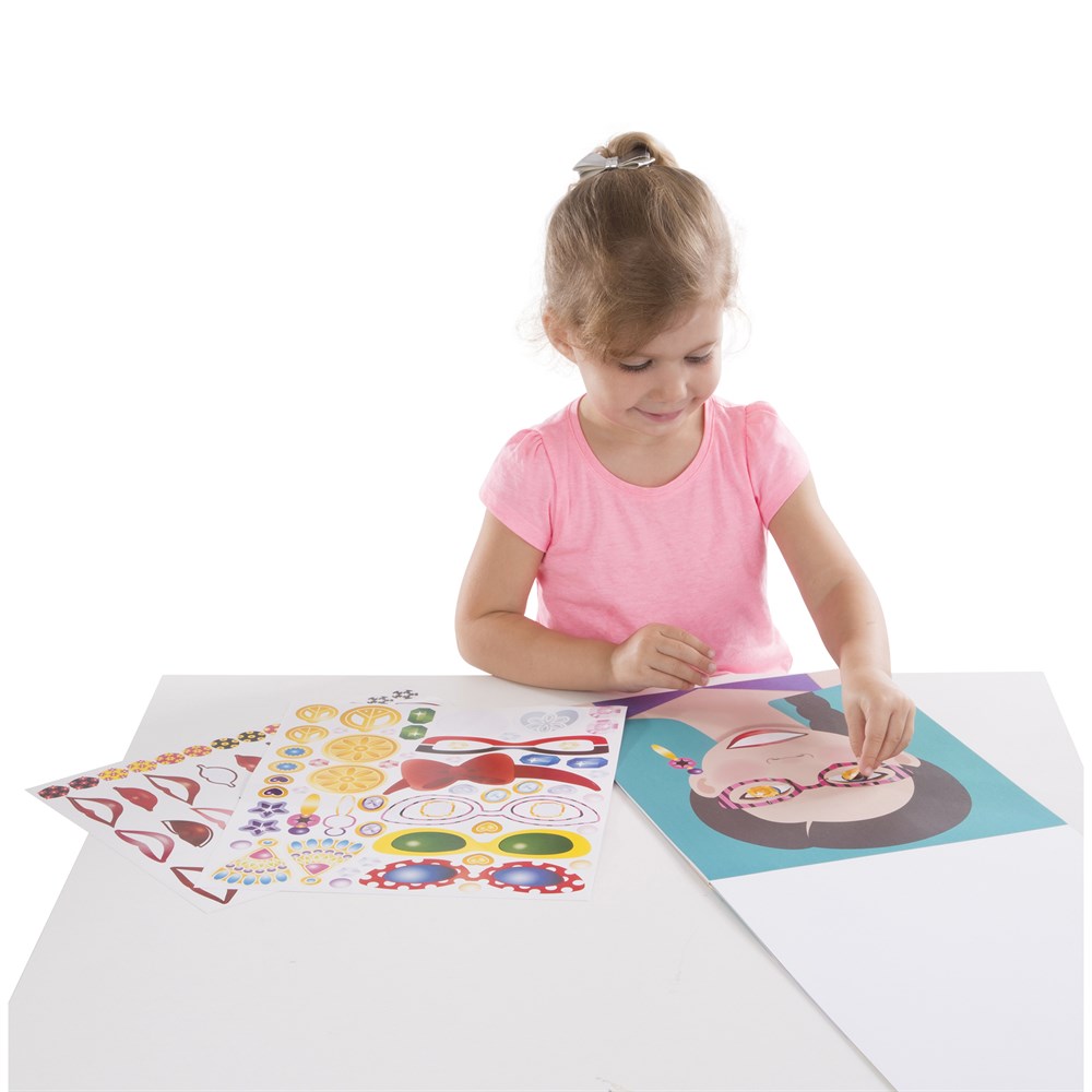 Melissa and Doug ÇIKARTMA KİTABI - YÜZLER