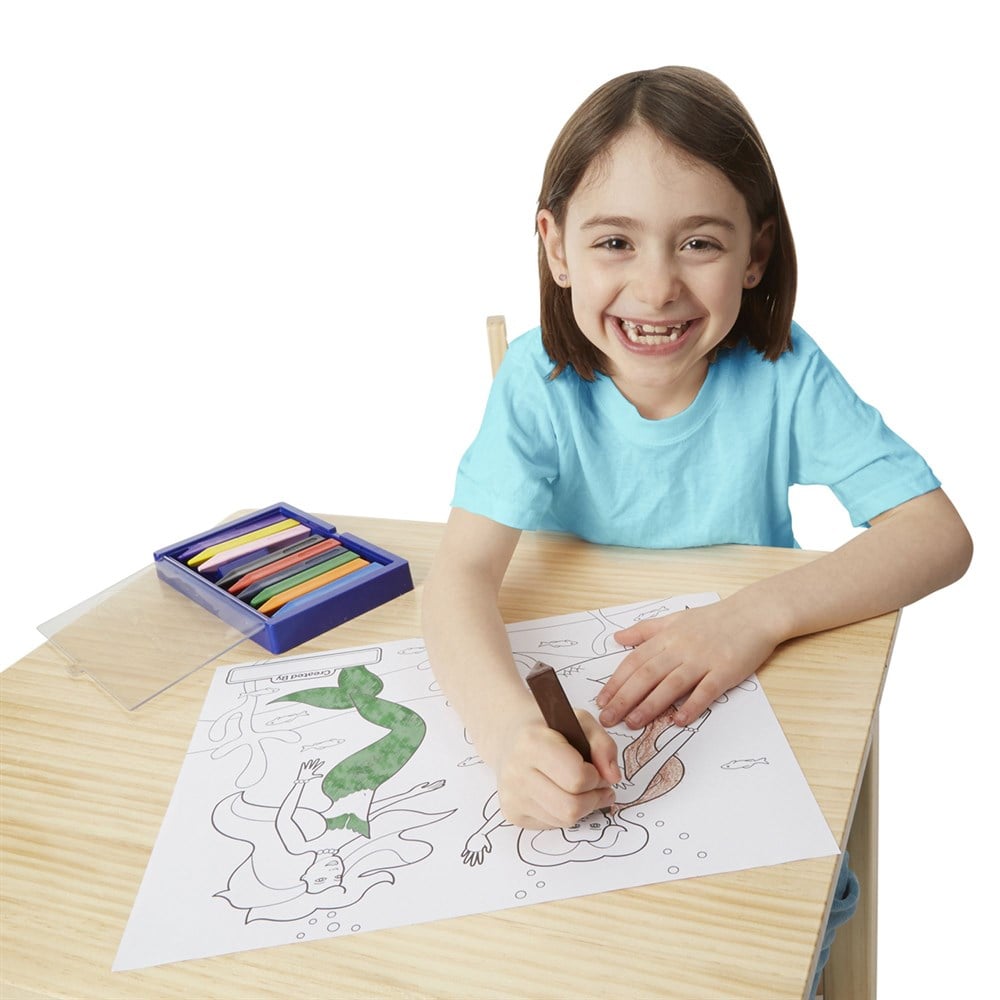 Melissa and Doug DEV BOYAMA KİTABI - PEMBE