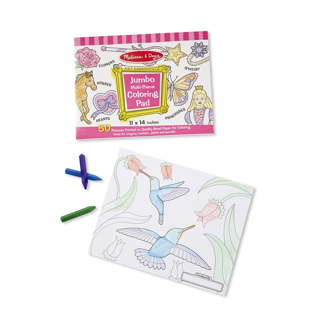Melissa and Doug DEV BOYAMA KİTABI - PEMBE