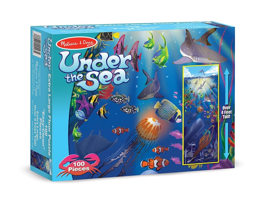 Melissa and Doug DEV YER YAPBOZU - DENİZ ALTINDA (100 PARÇA)