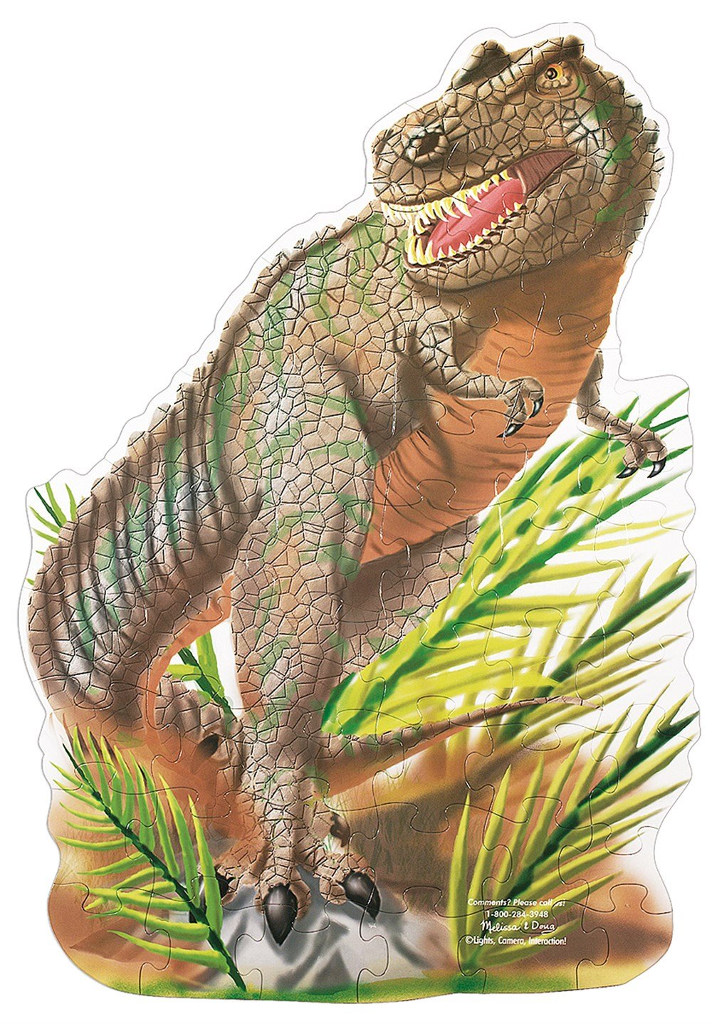 Melissa and Doug DEV YER YAPBOZU - T - REX (48 PARÇA)