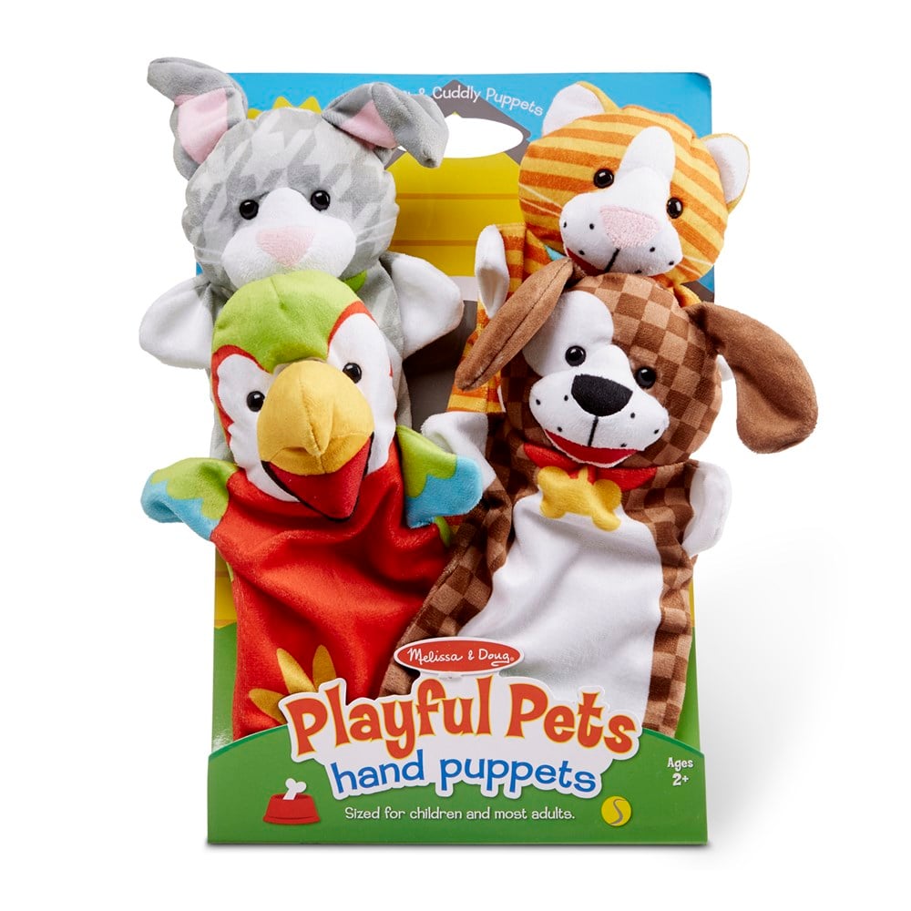 Melissa and Doug EL KUKLA SETİ - EVCİL HAYVANLAR