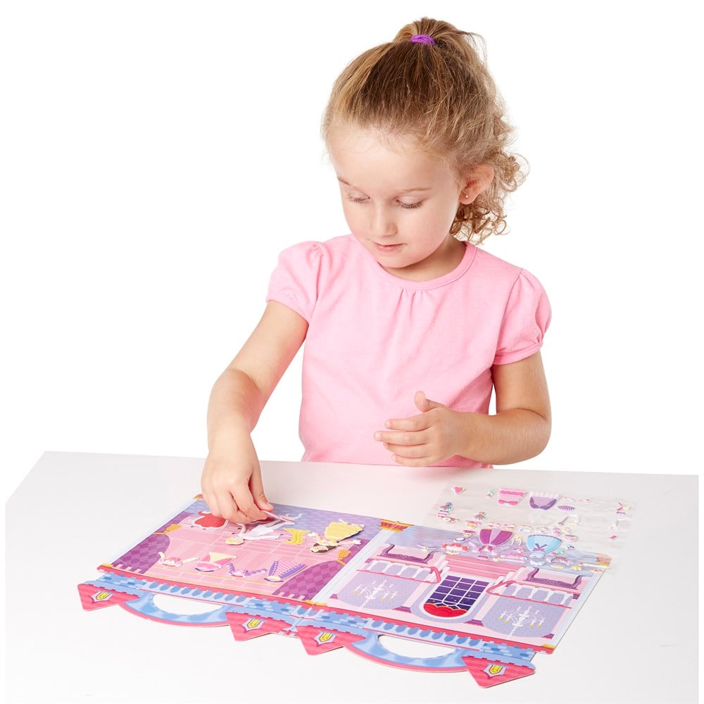 Melissa and Doug KABARTMALI TAK ÇIKAR ÇIKARTMA SETİ - PRENSES
