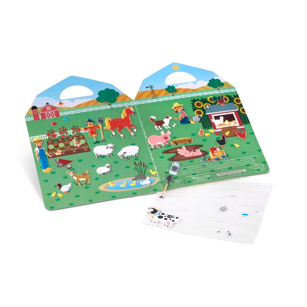 Melissa and Doug KABARTMALI TAK ÇIKAR ÇIKARTMA SETİ - ÇİFTLİK