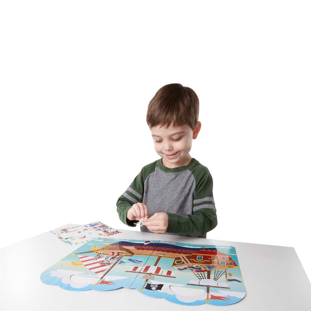 Melissa and Doug KABARTMALI TAK ÇIKAR ÇIKARTMA SETİ - KORSANLAR